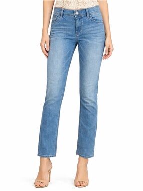 Express Cropped Skinny Mid Rise Jeans Lifght Wash Denim SZ 8 5 Pocket Style